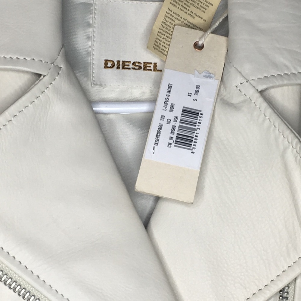 Diesel Leather Jacket - Picture 2 of 4